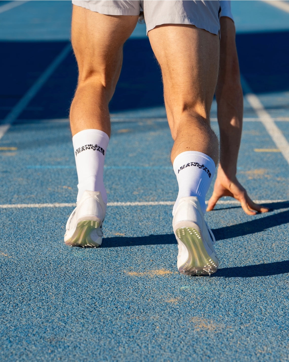 LAF white technical socks