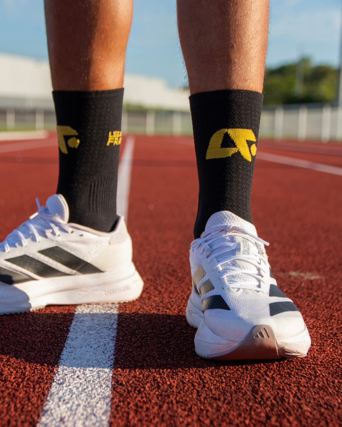 LAF white technical socks