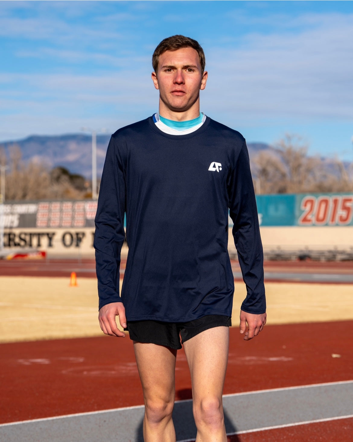 LAF Navy Blue Long Sleeve T-Shirt - Men