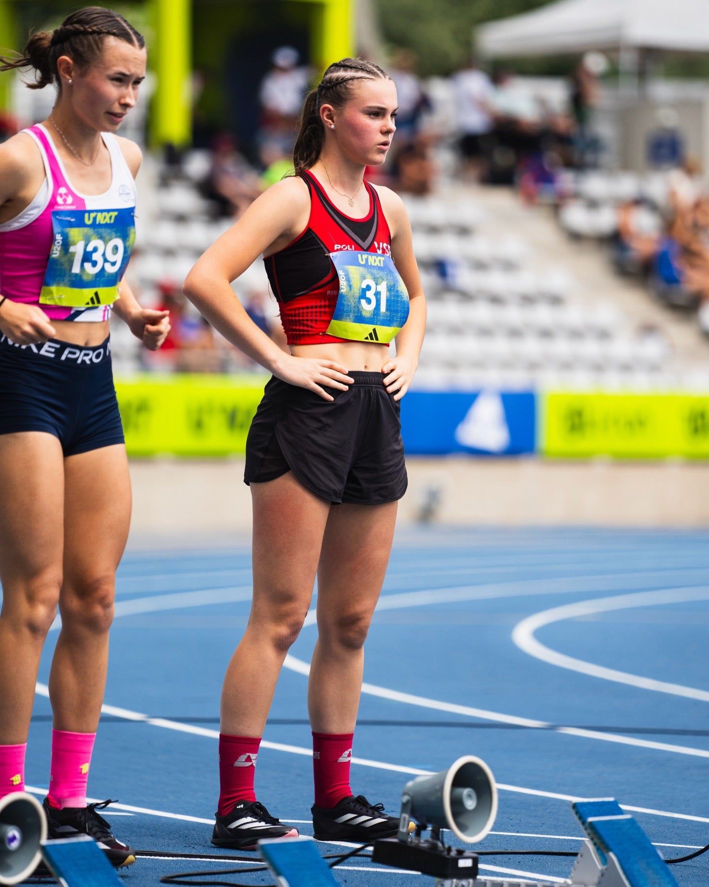 Athlètes aux Championnats de France