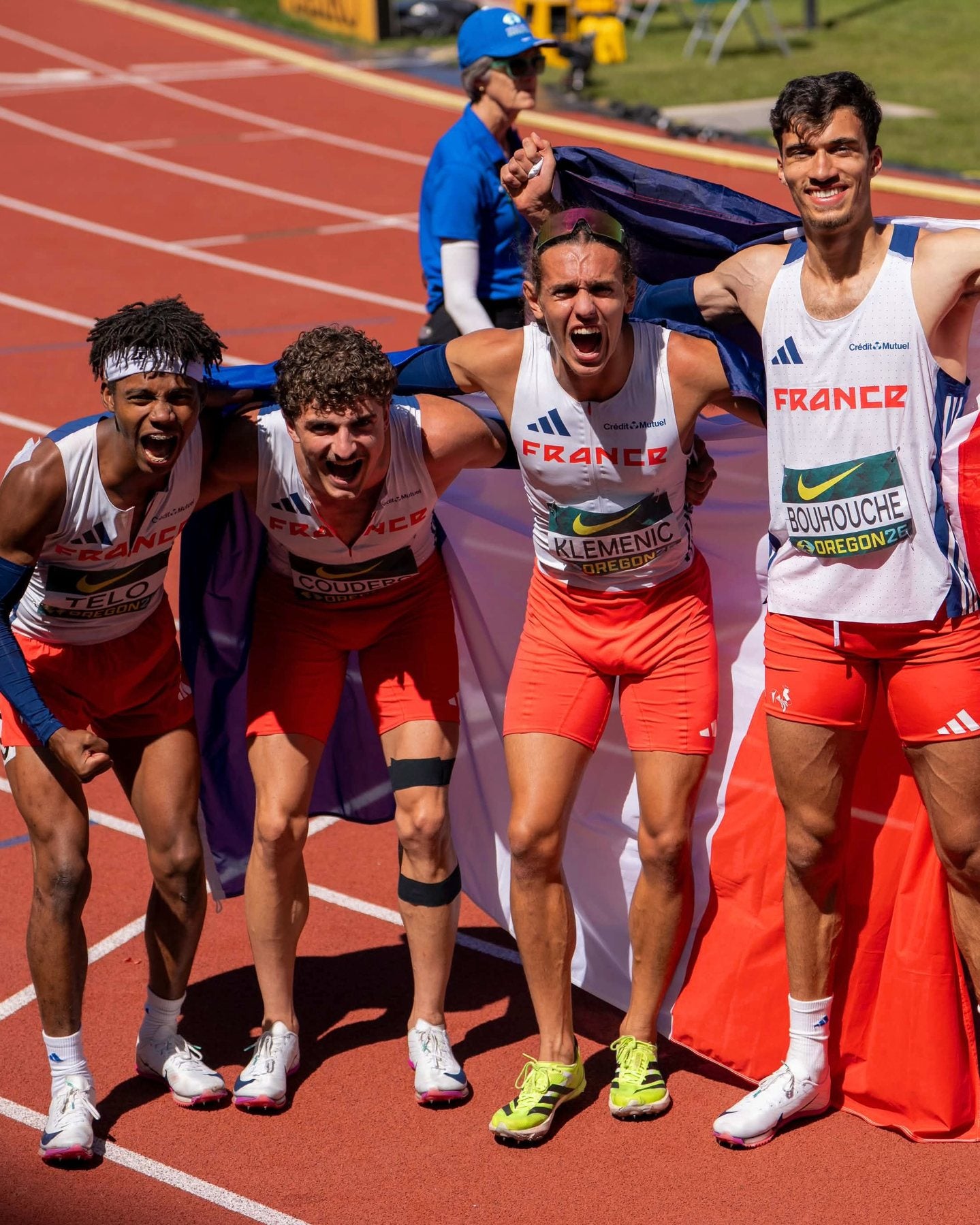 Moment fort des Championnats du monde U20 à Eugene