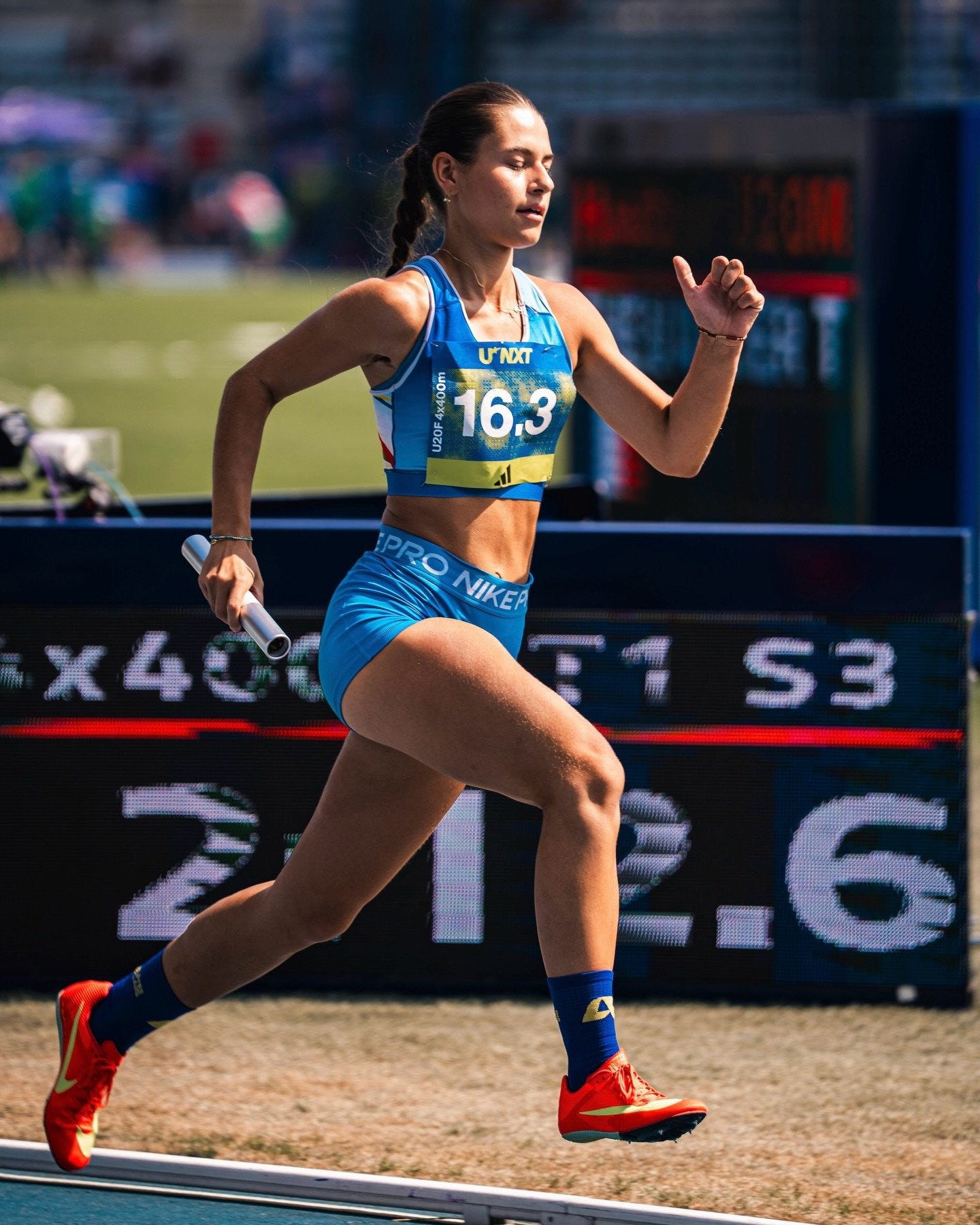 Athlète aux Championnats de France U NXT